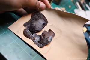 Miniature Model Horse Working Western Pattern Pieces