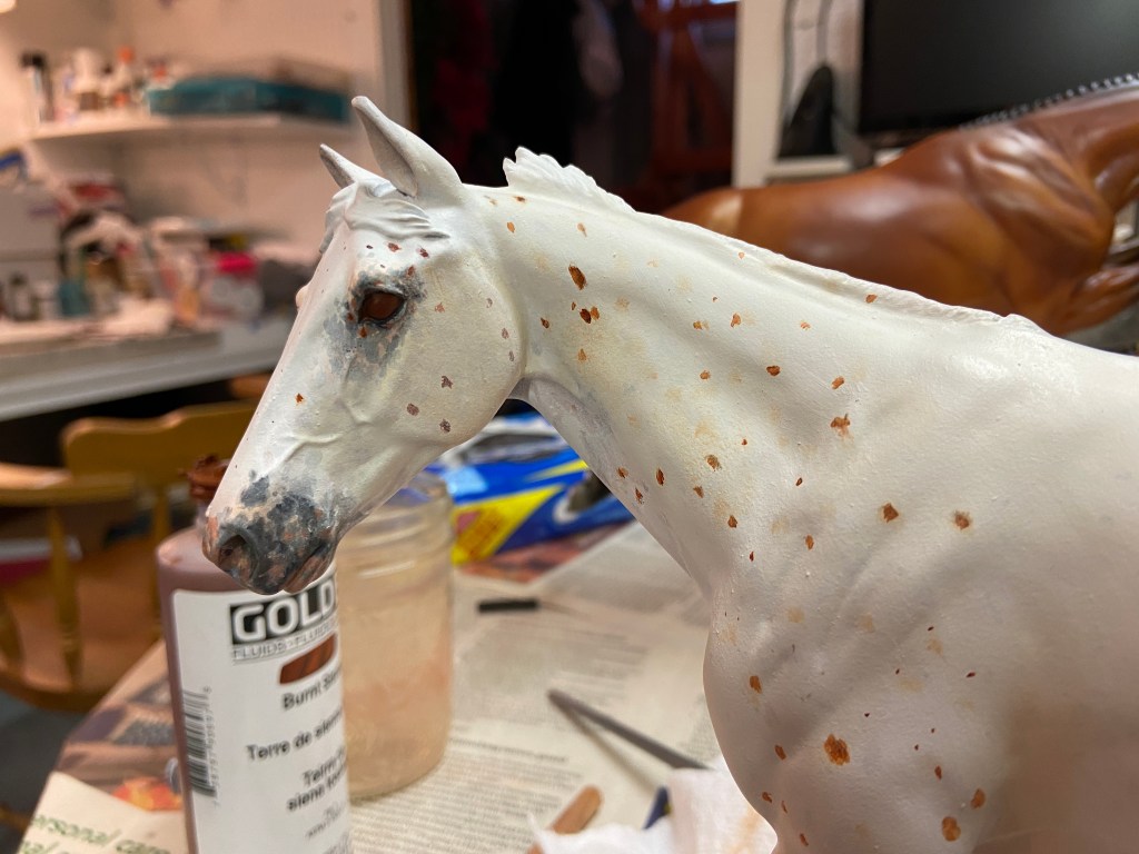 Appaloosa Model Horse