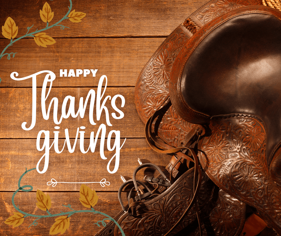 Happy Thanksgiving With Saddle