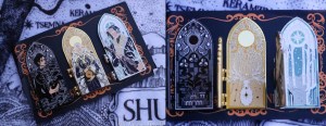 Shadow and bone enamel pin set